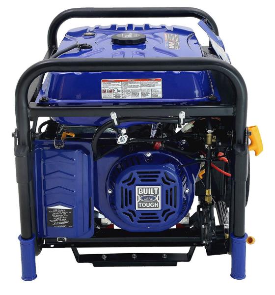 Générateur Ford FG11050PBE bi-carburant – vue avant avec panneau de commande et système de démarrage